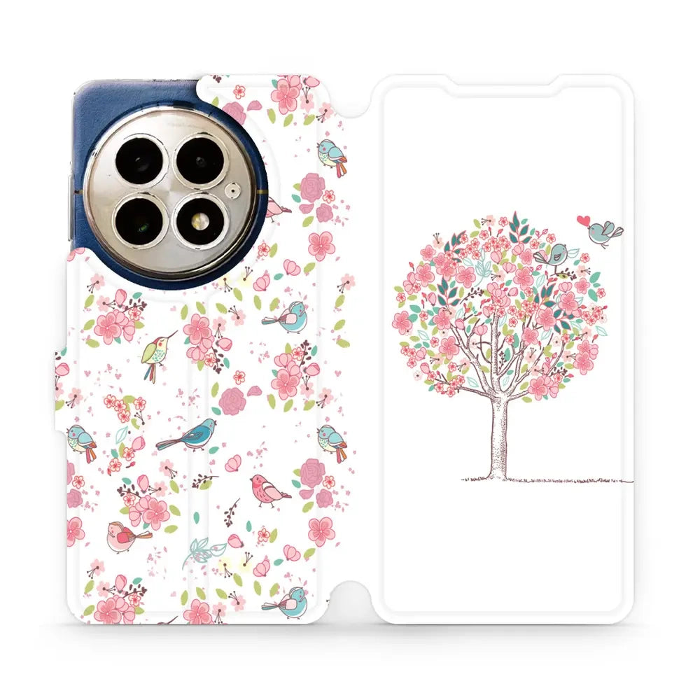 Handyhülle mit klappe für OnePlus 13, Mobiwear Book, Rosa Hain