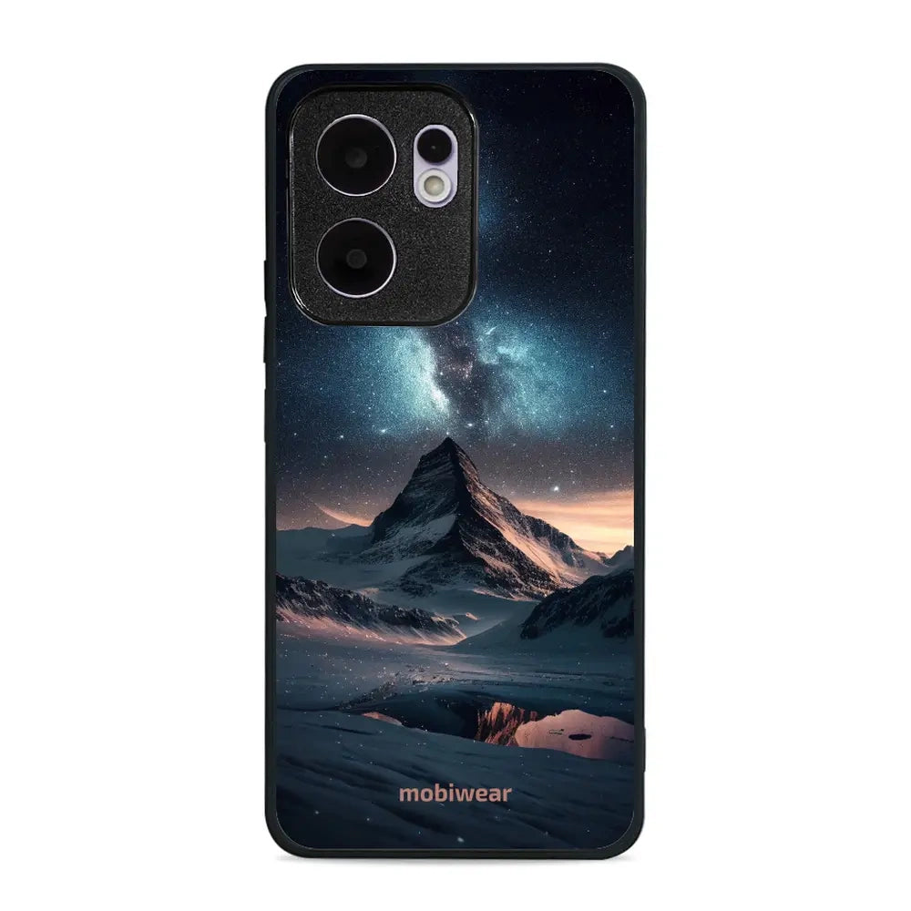 Handyhülle für Oppo Reno13 F, Mobiwear Glossy Case, Nachtberg