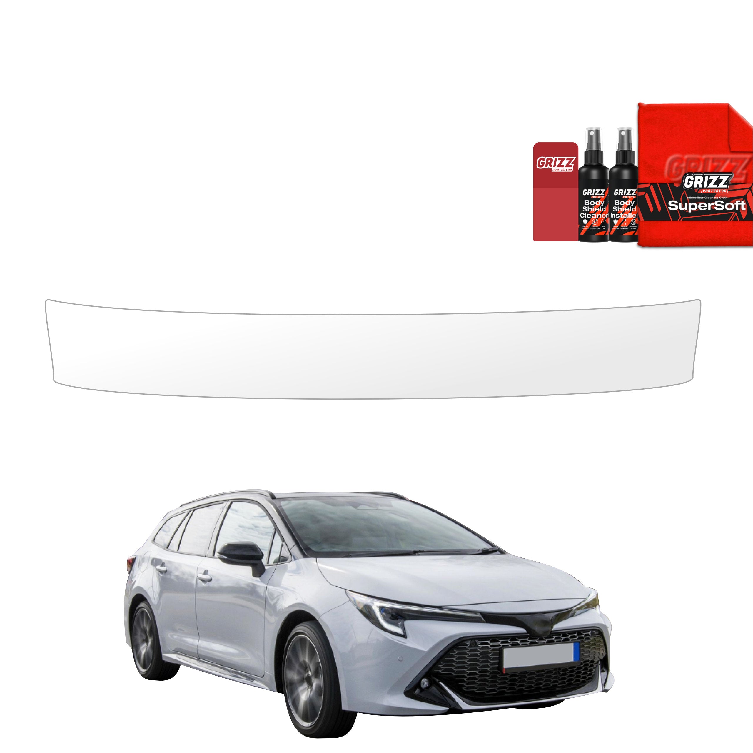 Schutzfolie Grizz Protector für Ladekante - Toyota Corolla Kombi (2019-2022)