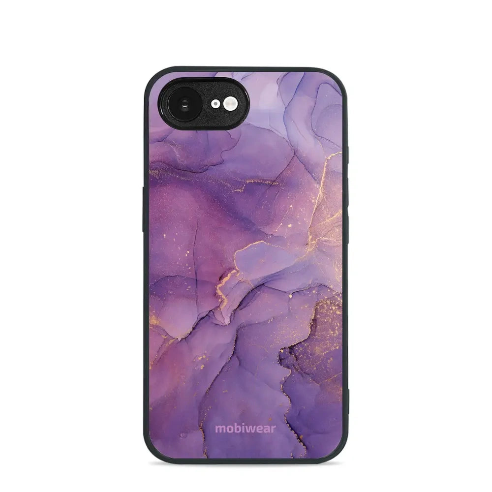 Handyhülle für iPhone 17e / 16e, Mobiwear Glossy Case, Violett