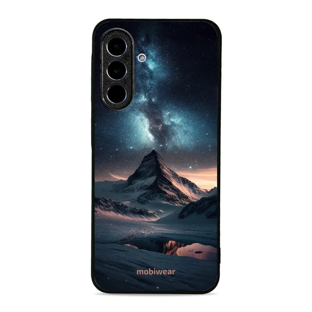 Handyhülle für Galaxy A26 5G, Mobiwear Glossy Case, Nachtberg