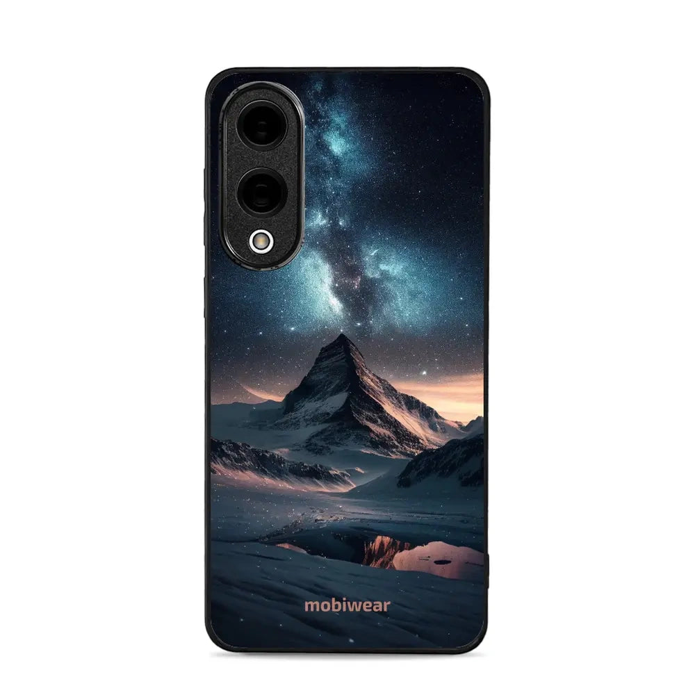 Handyhülle für Galaxy S25 Edge, Mobiwear Glossy Case, Nachtberg