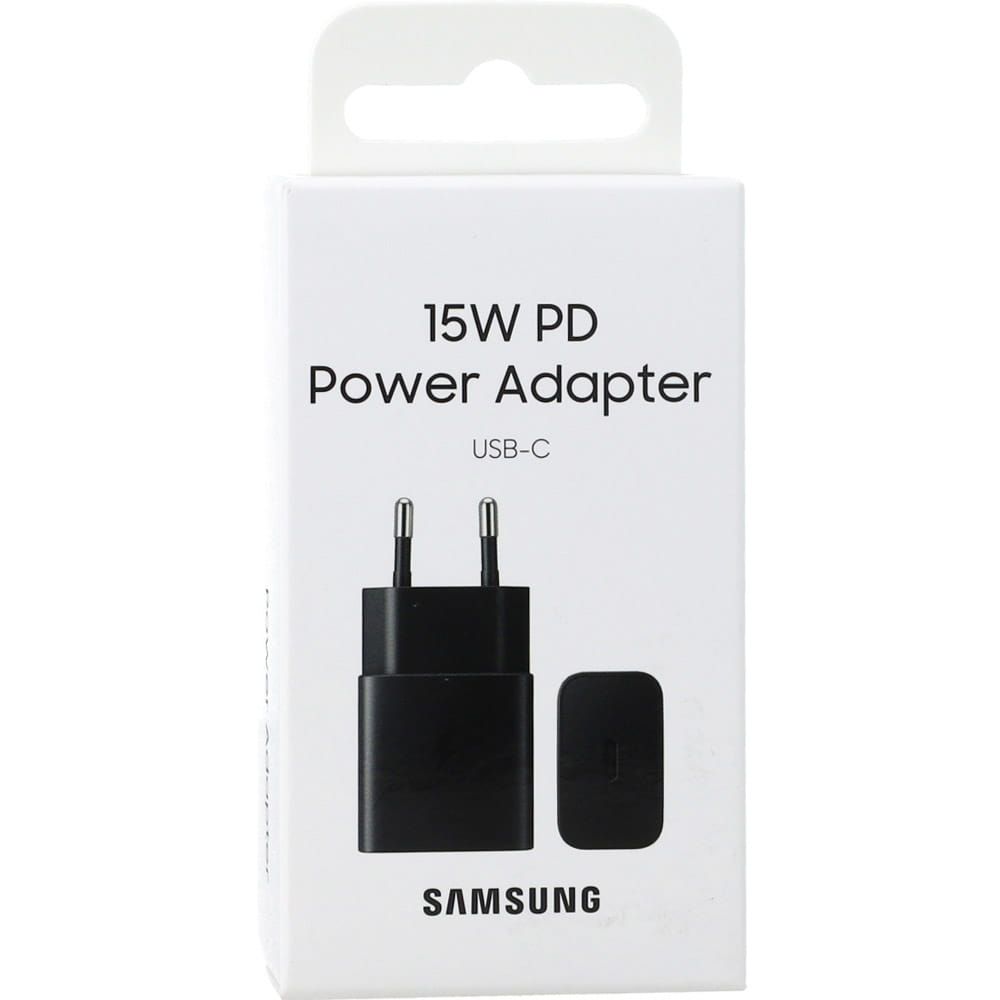 Wandladegerät Samsung Power Adapter 15W PD USB-C, schwarz
