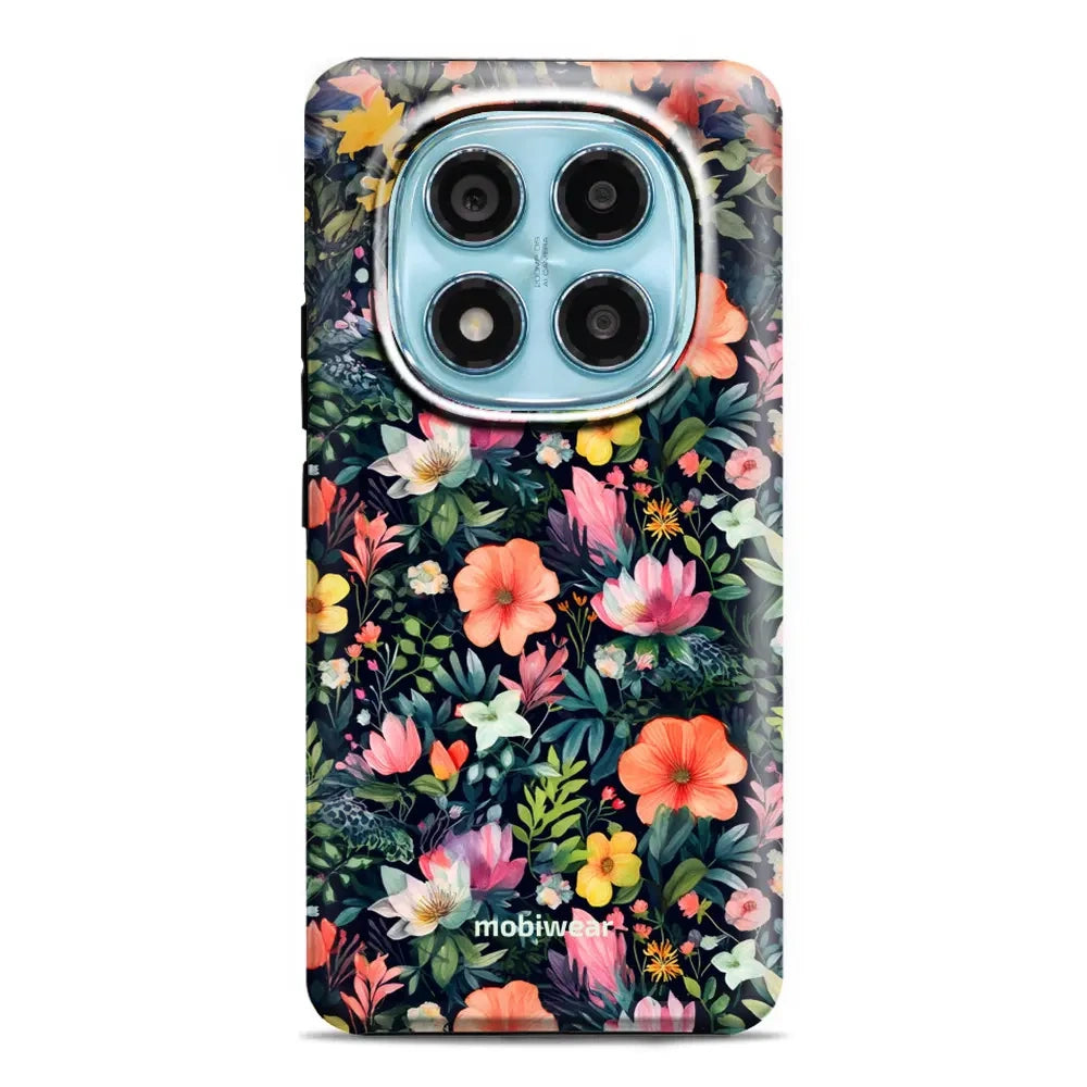 Handyhülle für Xiaomi Redmi Note 14 Pro 5G, Mobiwear Elite Pro, Bunt-Blumig