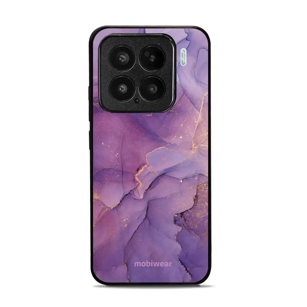 Handyhülle für Xiaomi 15, Mobiwear Glossy Case, Violett