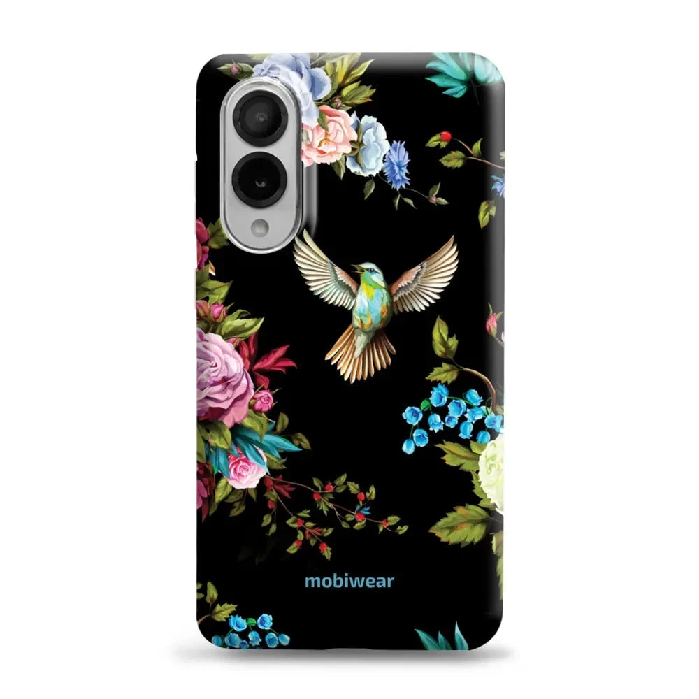 Handyhülle für Galaxy S25 Edge, Mobiwear Elite Pro, Nachtkolibri