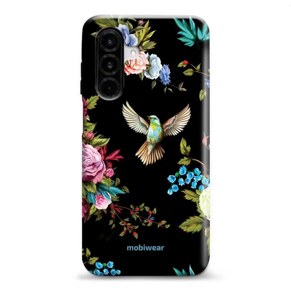 Handyhülle für Galaxy A26 5G, Mobiwear Elite Pro, Nachtkolibri