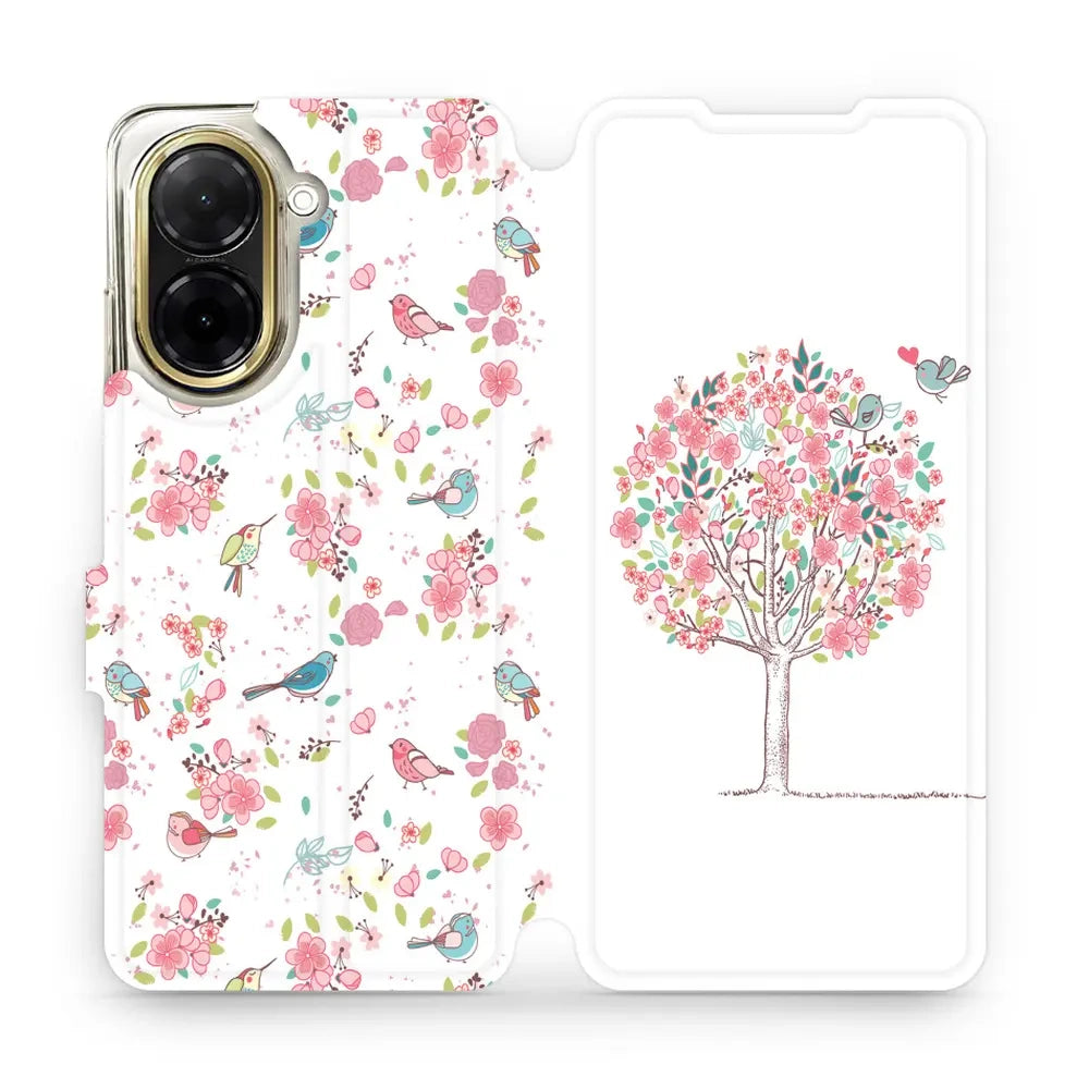 Handyhülle mit klappe für Xiaomi Redmi A5 4G, Mobiwear Book, Rosa Hain
