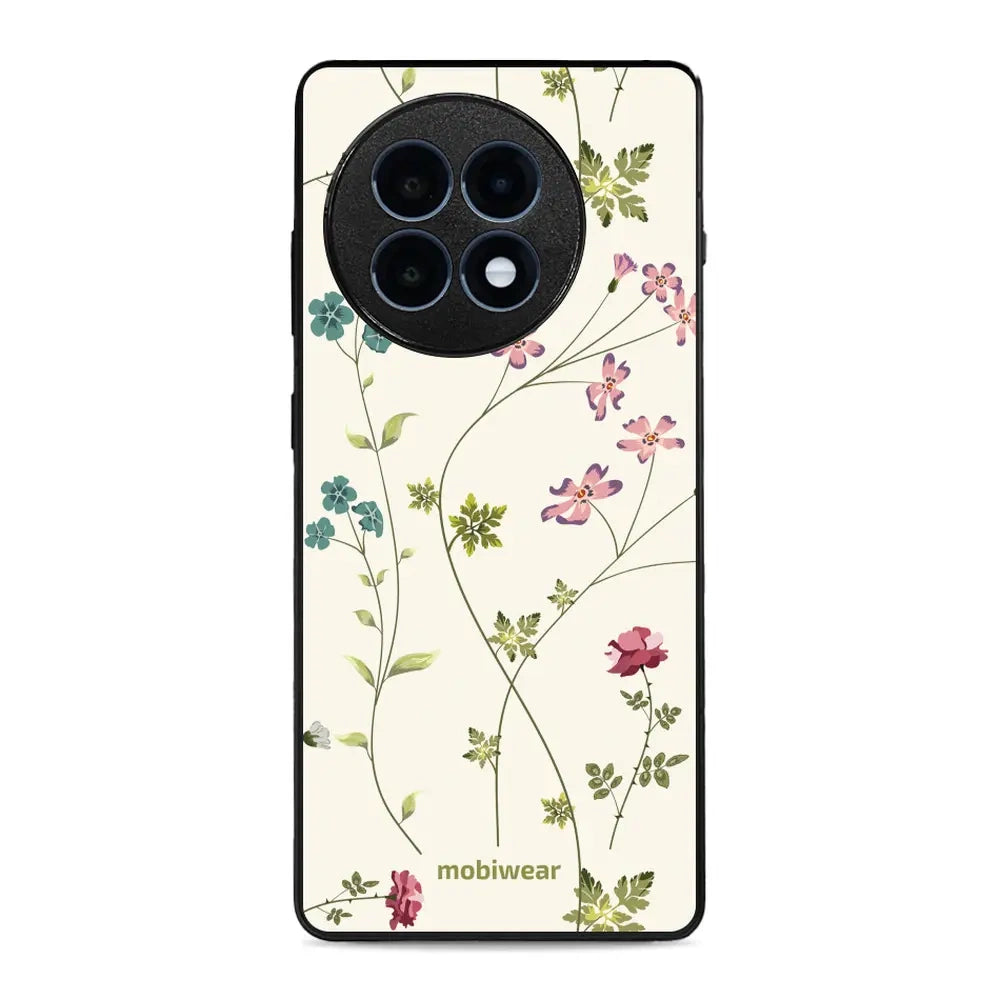 Handyhülle für OnePlus 13R, Mobiwear Glossy Case, Idyllische Blüte