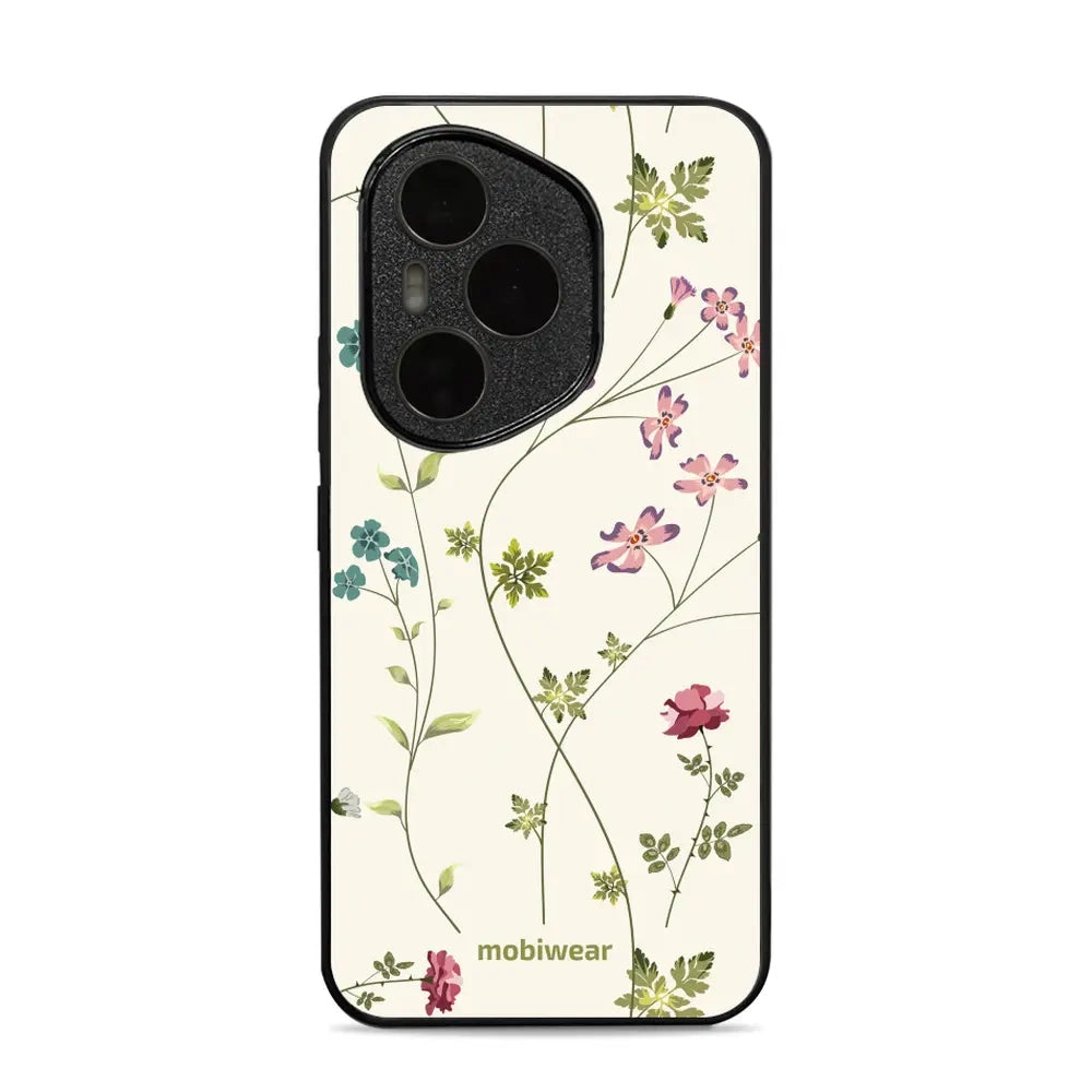 Handyhülle für Honor 400 Pro 5G, Mobiwear Glossy Case, Idyllische Blüte