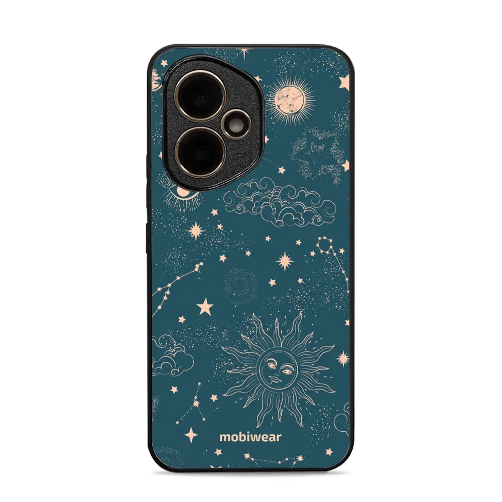 Handyhülle für Honor 400 5G, Mobiwear Glossy Case, Astraler Staub