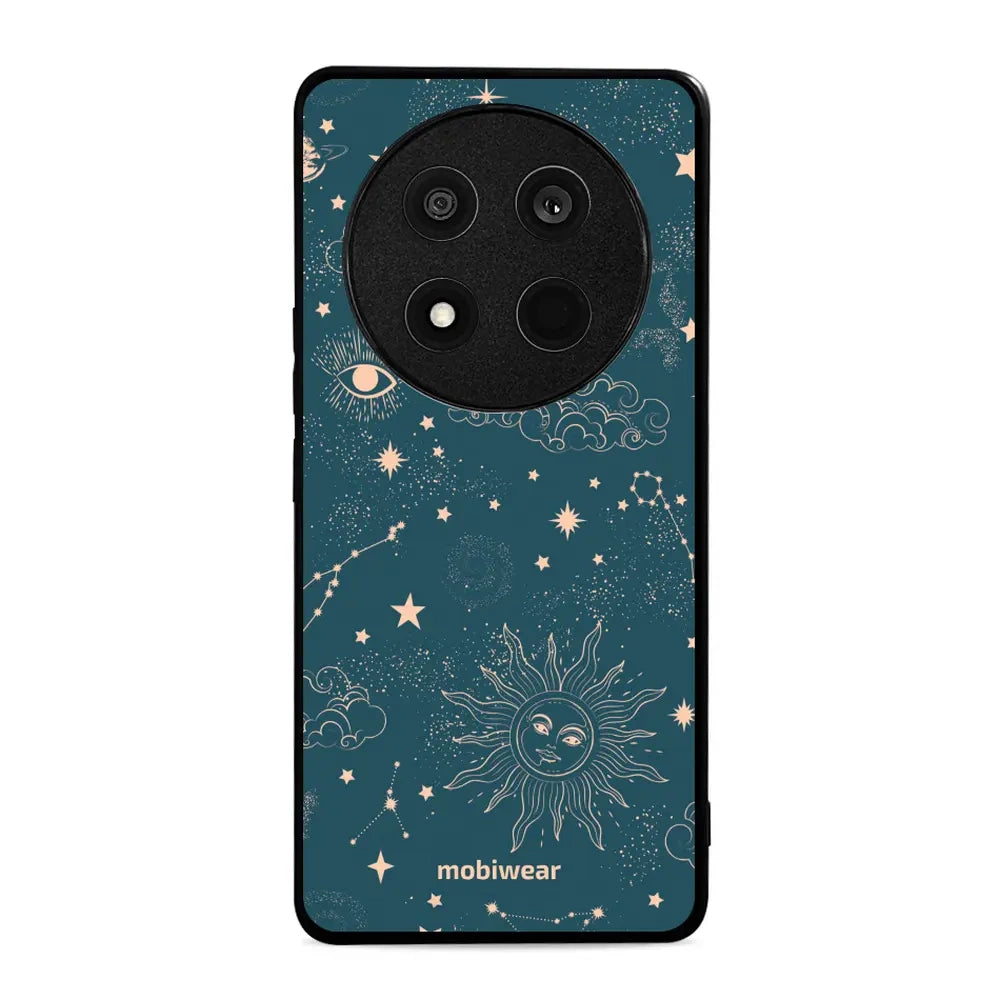 Handyhülle für Honor Magic7 Lite, Mobiwear Glossy Case, Astraler Staub