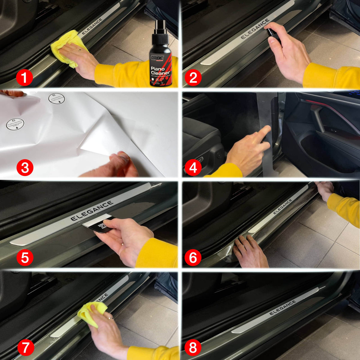 4in1 Schutzfolie Grizz Protector für Scheinwerfer - BMW 3 E46 Sedan Pre-LCI (1998-2001)