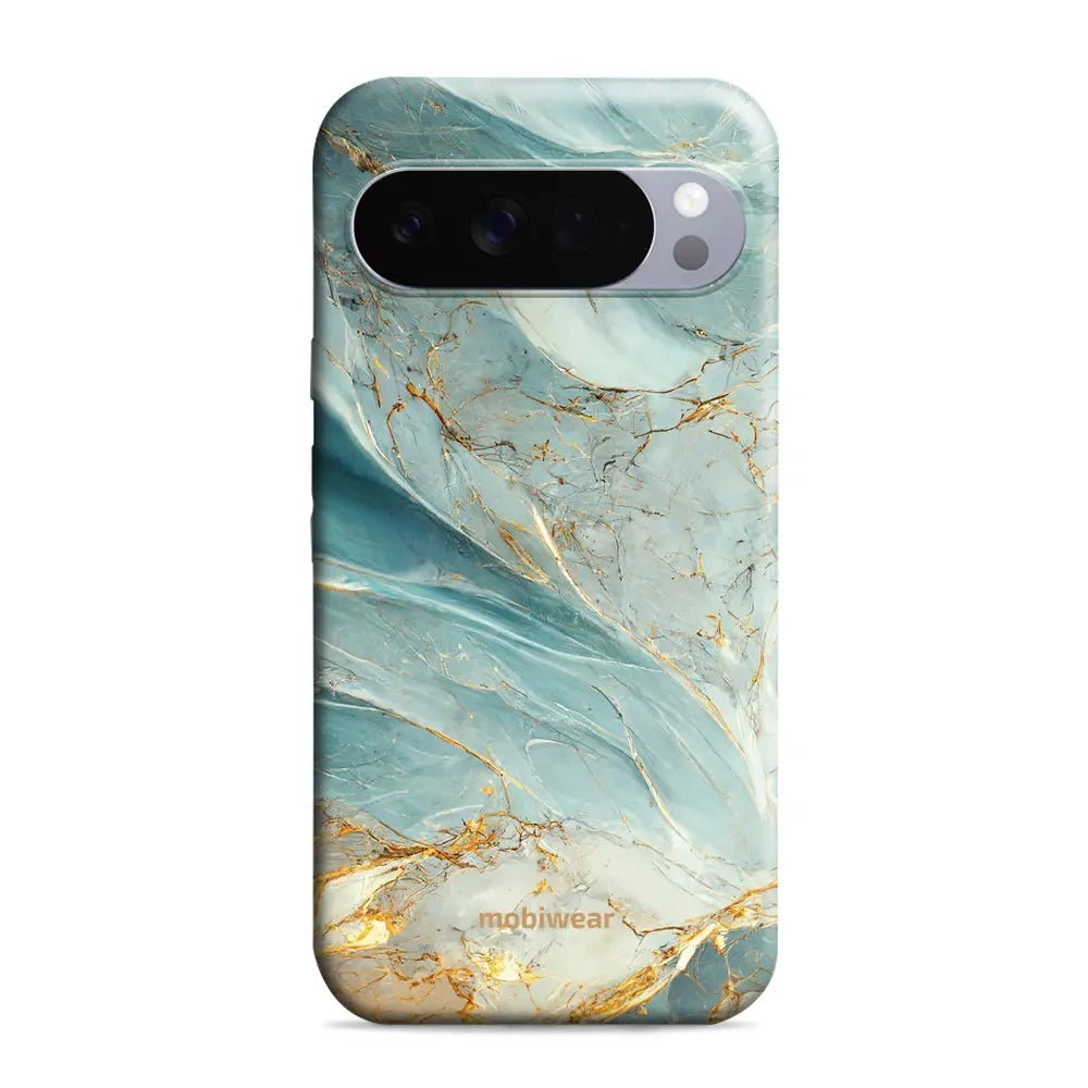 Handyhülle für Pixel 10 Pro XL, Mobiwear Elite Pro, Adern des Azur