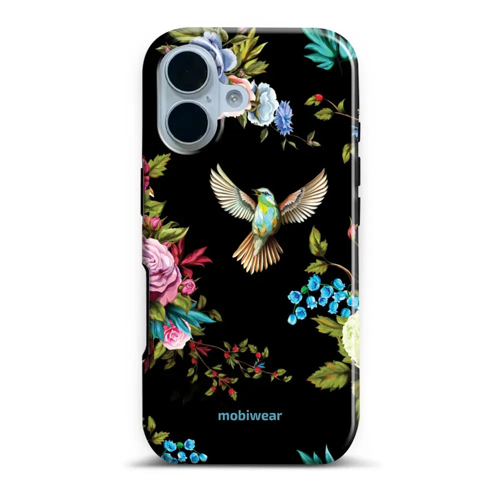 Handyhülle für iPhone 17, Mobiwear Elite Pro, Nachtkolibri