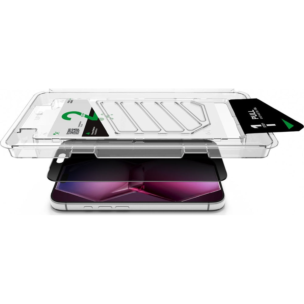 Mattes Blickschutzglas für iPhone 18 Pro Max AmazingThing Titan +Care Matte Privacy (5/7)