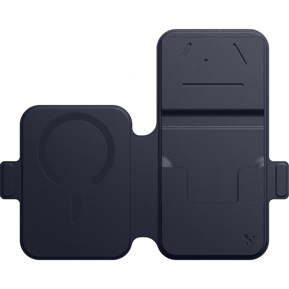 Hülle für iPhone 18 Pro Max AmazingThing Titan Pro Lens Flip Set, Dunkelblau (3/8)