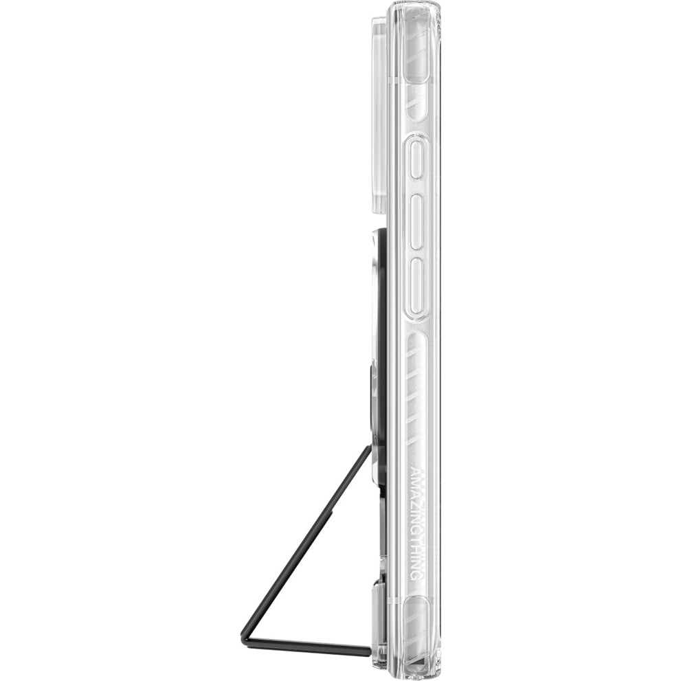 Hülle für iPhone 18 Pro AmazingThing Titan Pro Lens Stand Set, Transparent (5/8)
