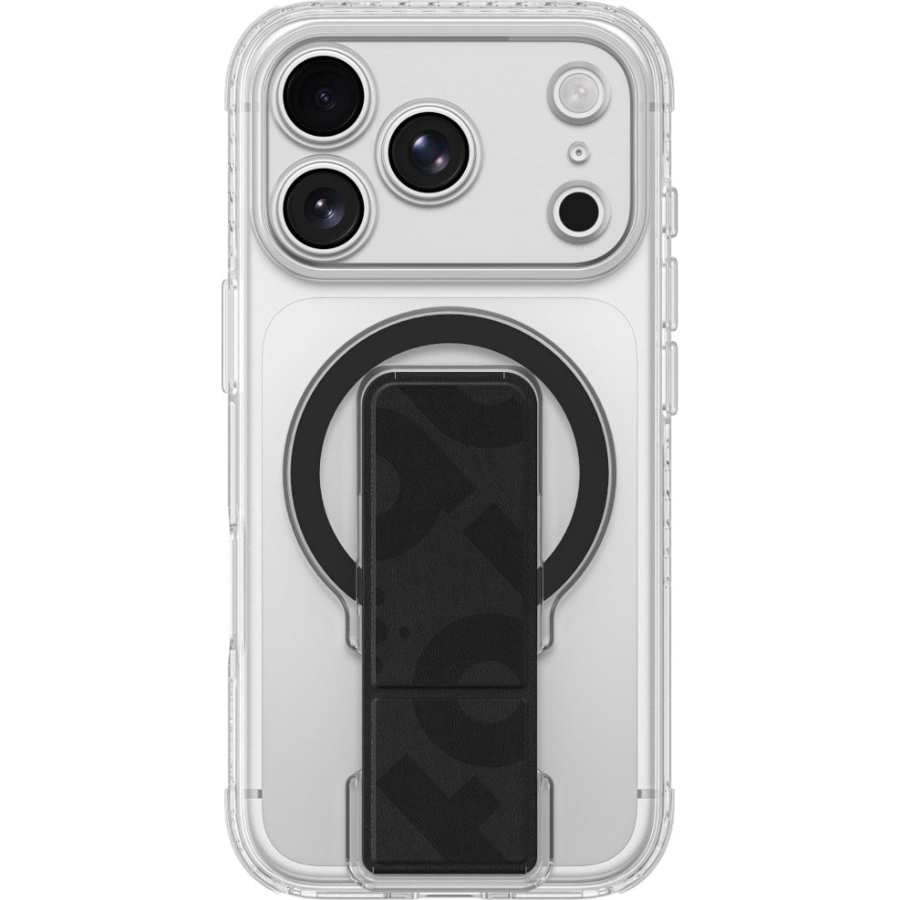 Hülle für iPhone 18 Pro Max AmazingThing Titan Pro Lens Stand Set, Transparent (3/8)