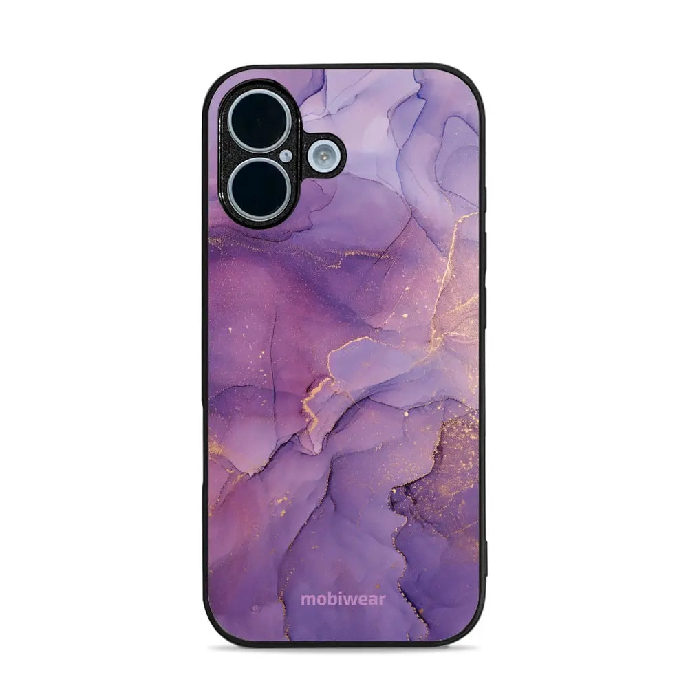 Handyhülle für iPhone 17, Mobiwear Glossy Case, Violett