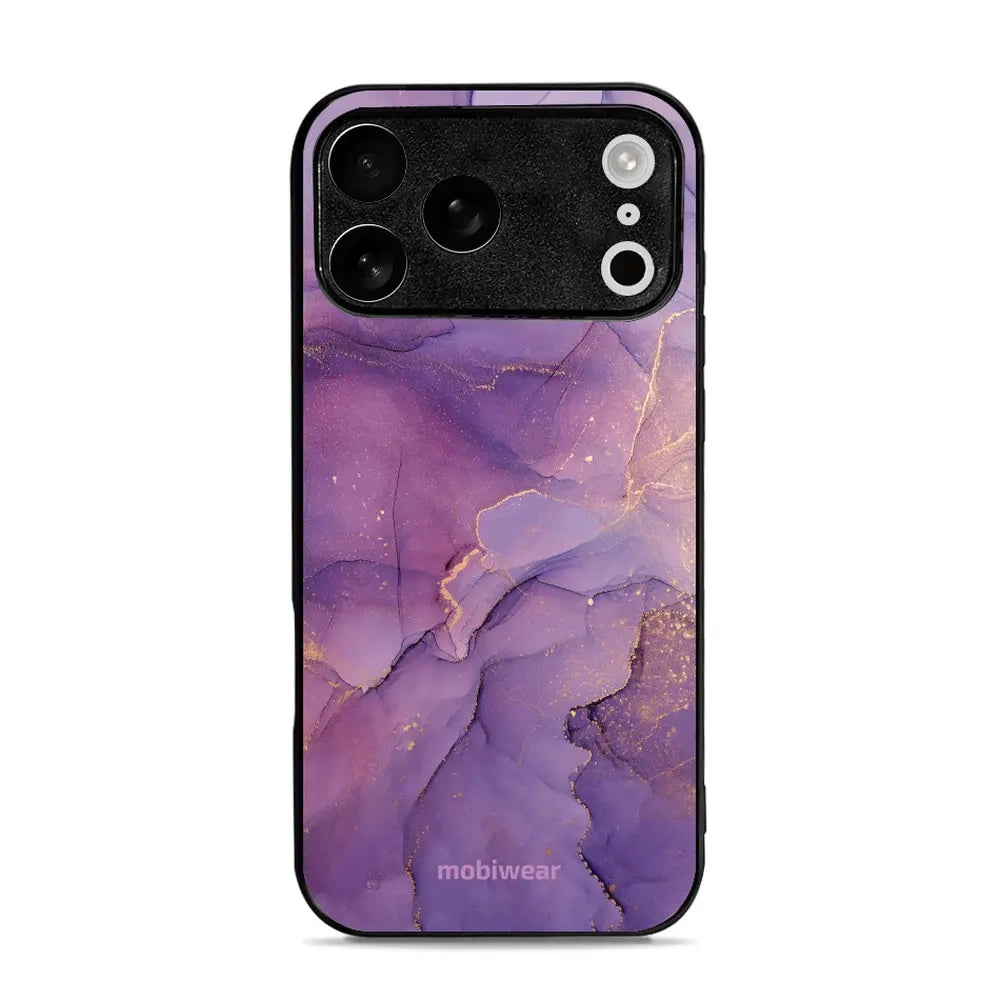Handyhülle für iPhone 17 Pro Max, Mobiwear Glossy Case, Violett