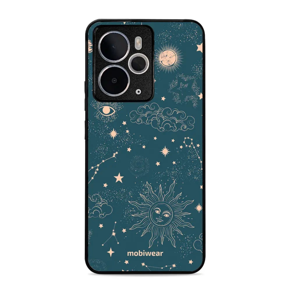 Handyhülle für Realme 14 5G, Mobiwear Glossy Case, Astraler Staub