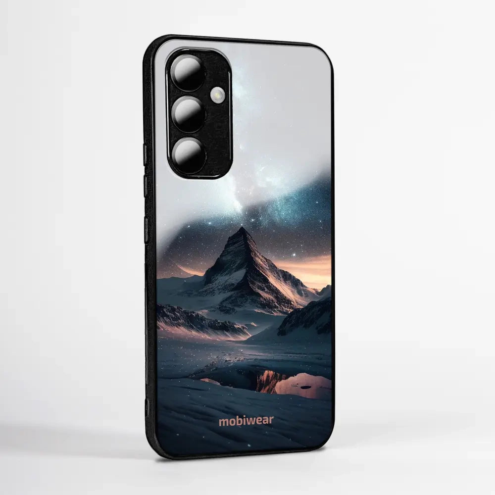 Handyhülle für Google Pixel 8a, Mobiwear Glossy Case, Nachtberg