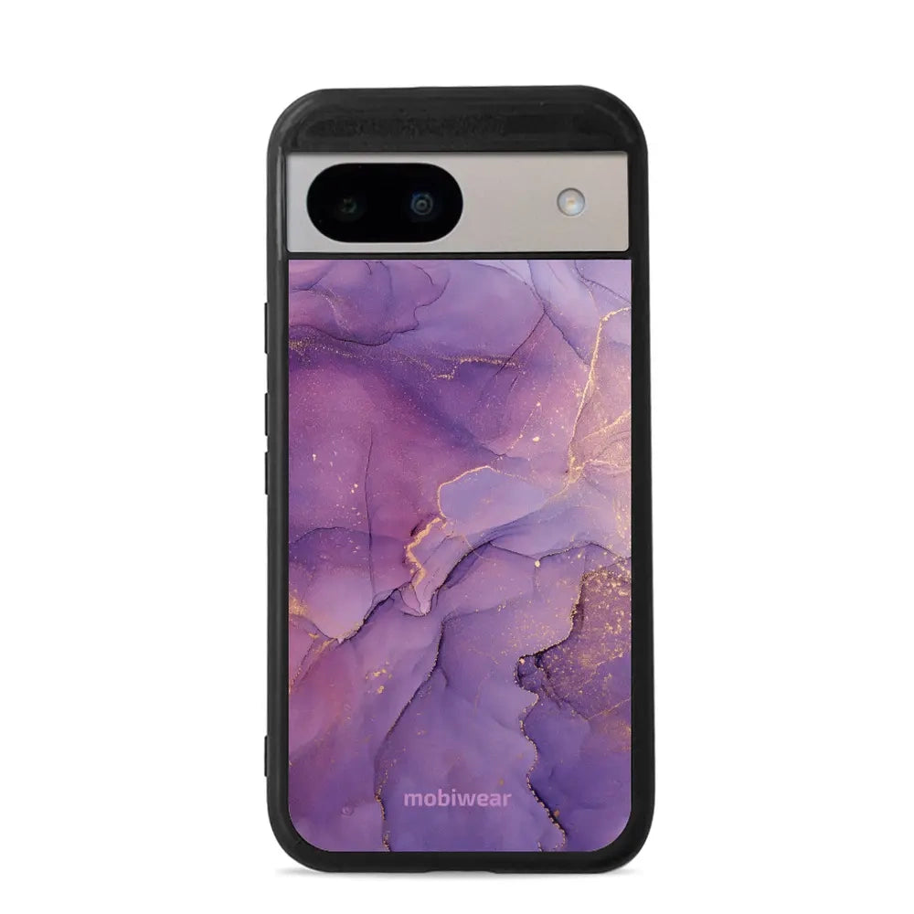 Handyhülle für Google Pixel 8a, Mobiwear Glossy Case, Violett