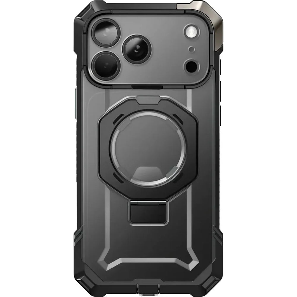 Handyhülle für iPhone 18 Pro / 17 Pro, Supcase UB Grip Mag mit MagSafe, Transparent und Schwarz (4/8)