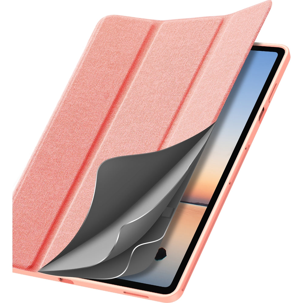 Schutzhülle mit Klappe für Galaxy Tab S12 Plus, Dux Ducis Domo, Rosa (4/13)