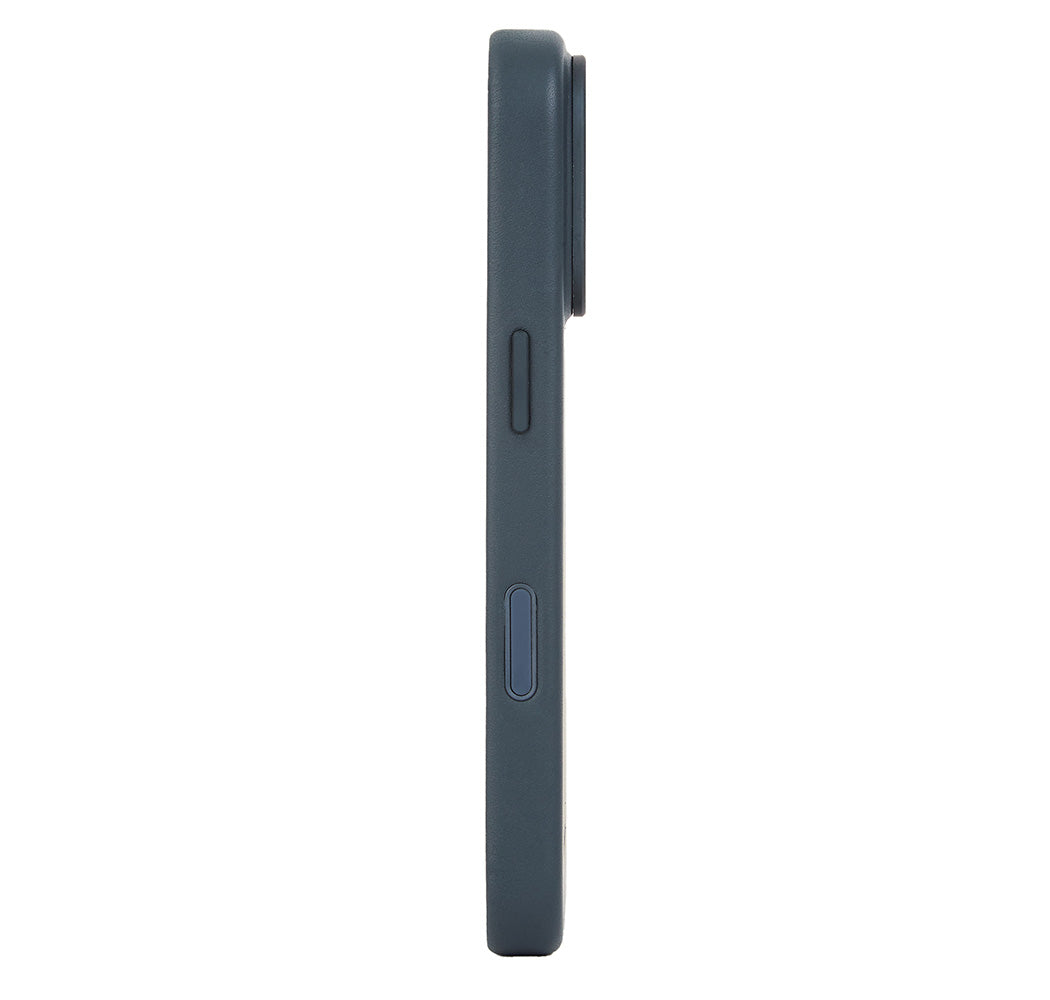 Handyhülle für iPhone 18 Pro, Troubadour Full Leather Case für MagSafe, Graphit (3/9)