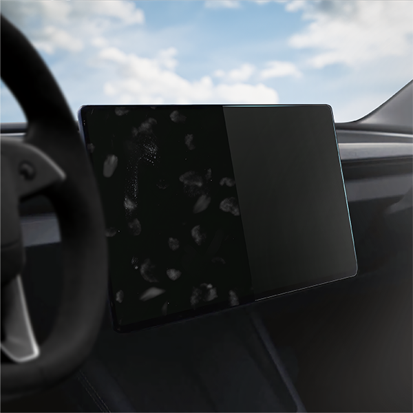 Matte Autodisplayfolie für Volkswagen Tayron 12,9" (2024), Grizz Protector