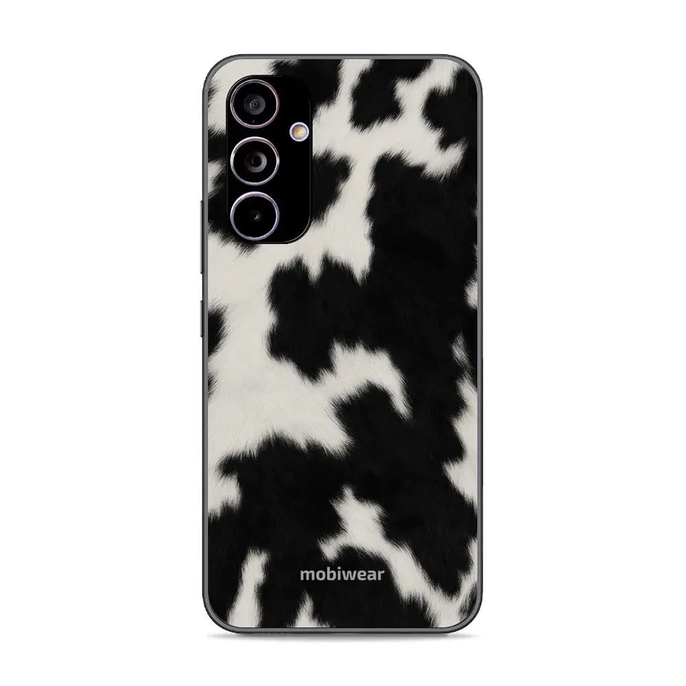 Handyhülle für Galaxy A54 5G, Mobiwear Glossy Case, Kuhfell-Optik