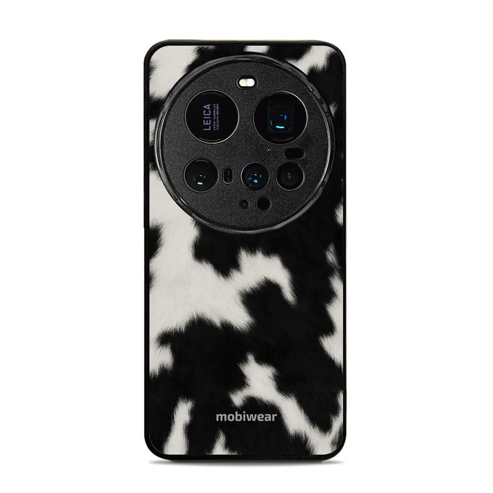 Handyhülle für Xiaomi 15 Ultra, Mobiwear Glossy Case, Kuhfell-Optik