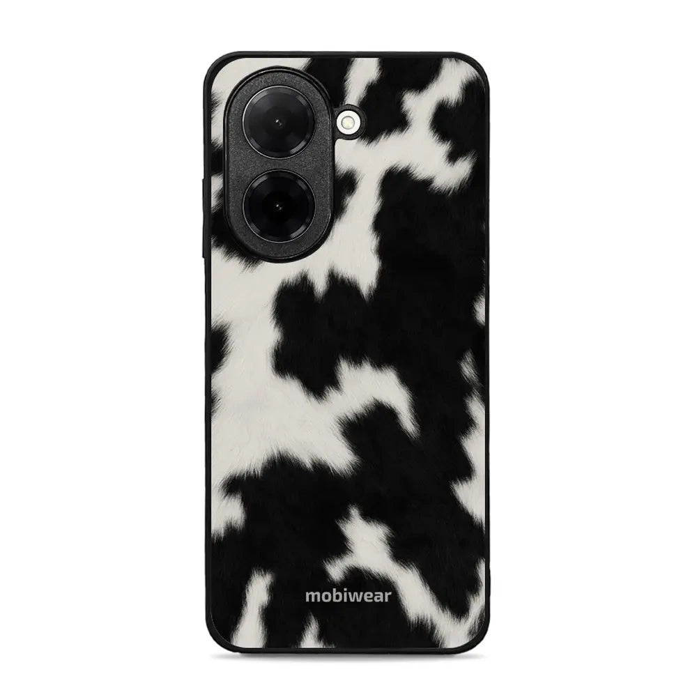 Handyhülle für Xiaomi Redmi A5 4G, Mobiwear Glossy Case, Kuhfell-Optik
