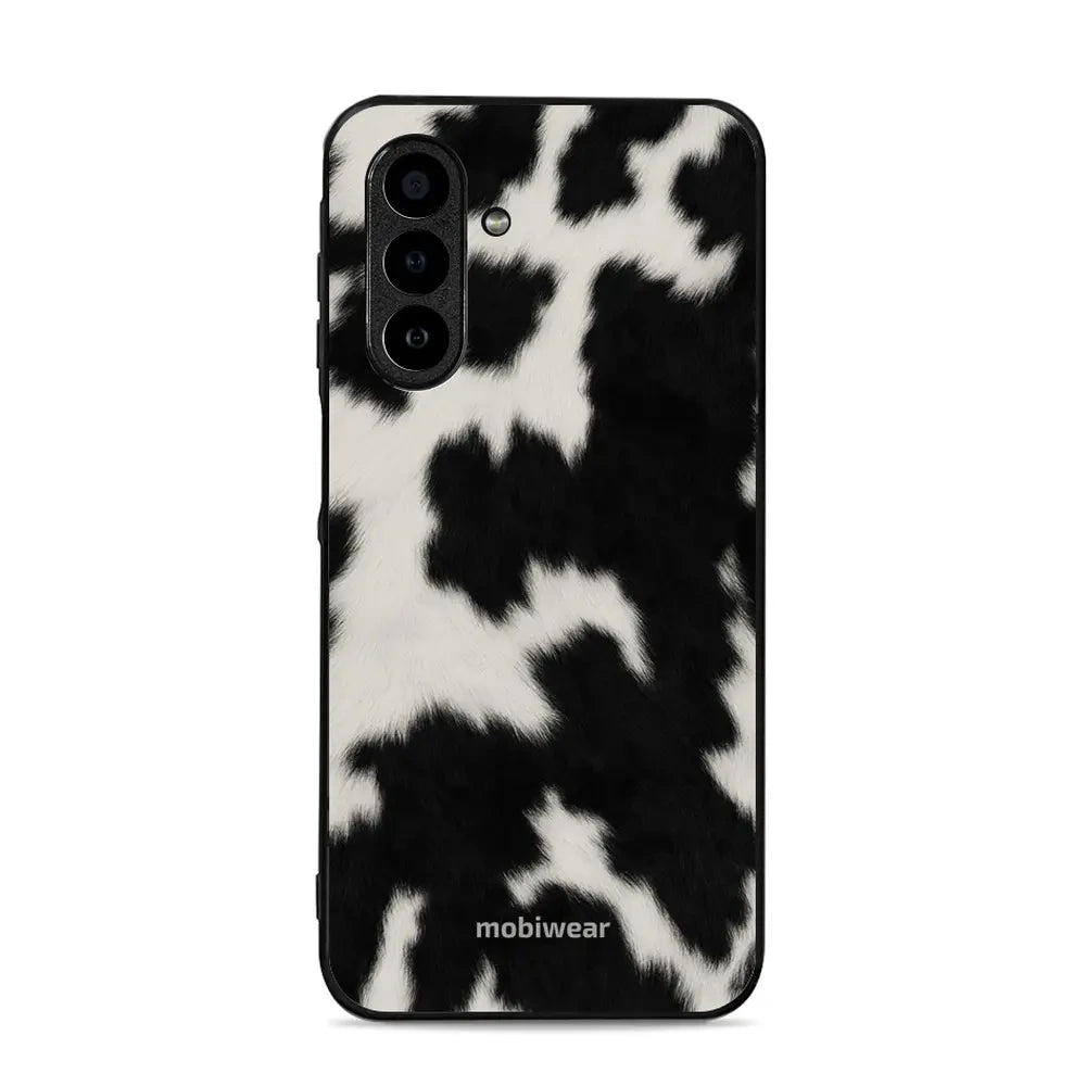 Handyhülle für Galaxy A17 5G, Mobiwear Glossy Case, Kuhfell-Optik