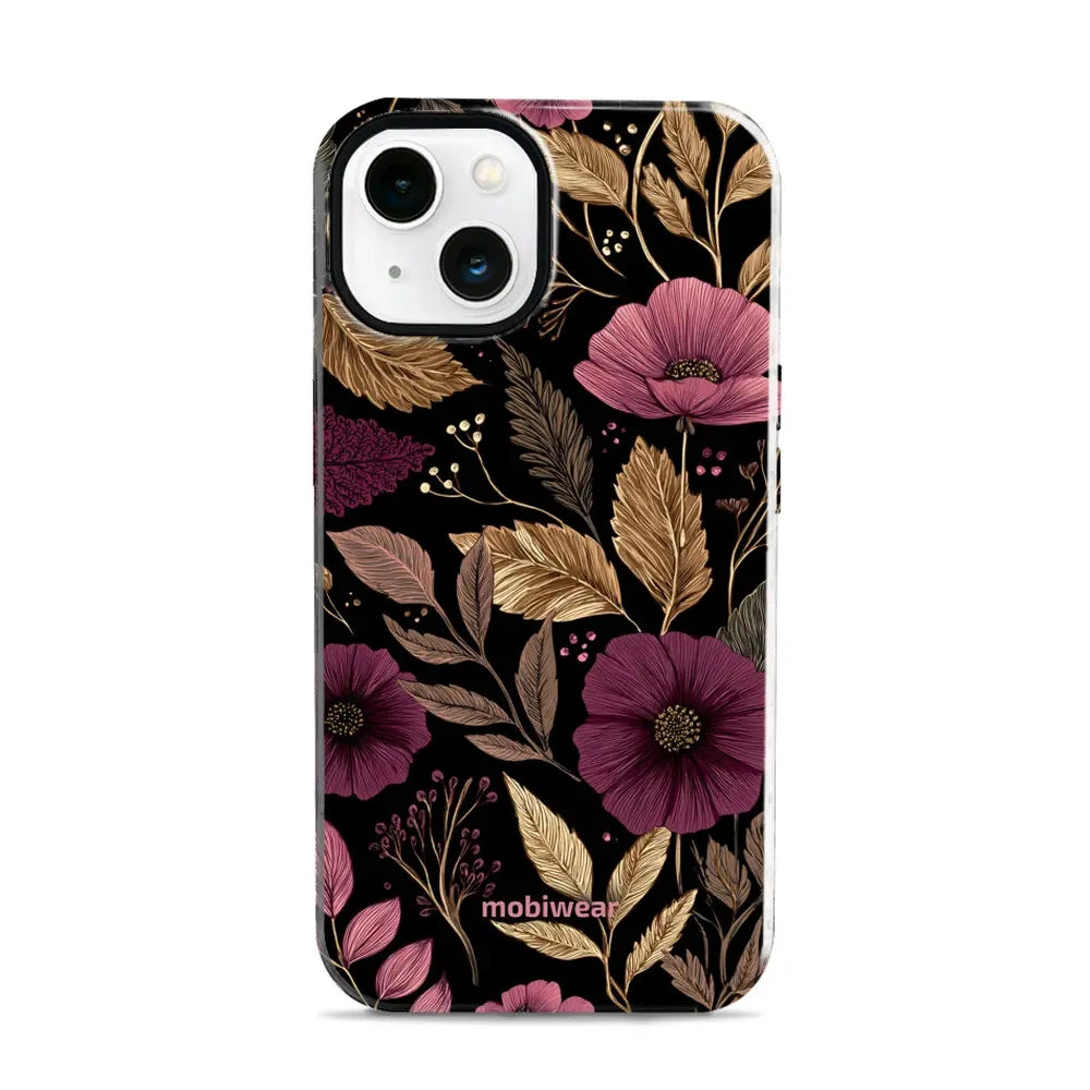 Handyhülle für iPhone 13, Mobiwear Elite Pro, Glamour-Herbst