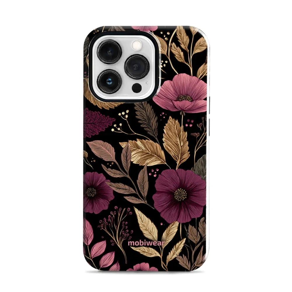 Handyhülle für iPhone 13 Pro, Mobiwear Elite Pro, Glamour-Herbst