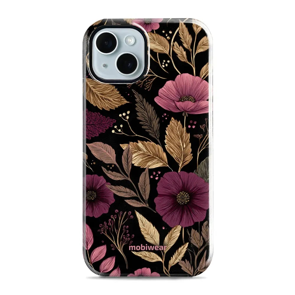Handyhülle für iPhone 14, Mobiwear Elite Pro, Glamour-Herbst