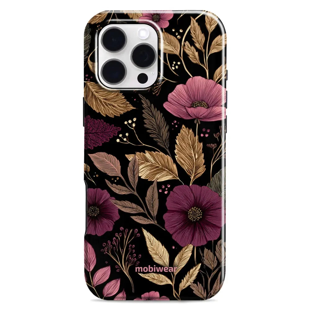 Handyhülle für iPhone 16 Pro Max, Mobiwear Elite Pro, Glamour-Herbst