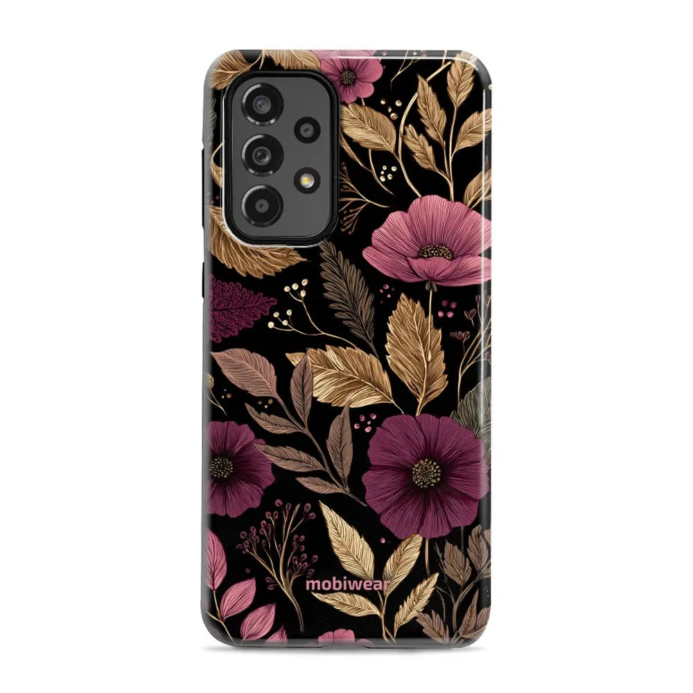 Handyhülle für Galaxy A33 5G, Mobiwear Elite Pro, Glamour-Herbst