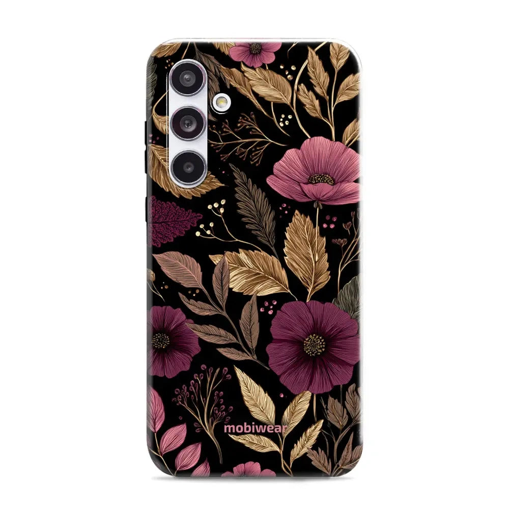 Handyhülle für Galaxy A55 5G, Mobiwear Elite Pro, Glamour-Herbst