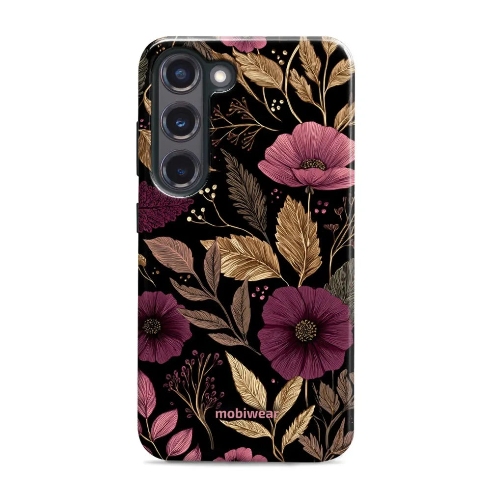 Handyhülle für Galaxy S23 Plus, Mobiwear Elite Pro, Glamour-Herbst