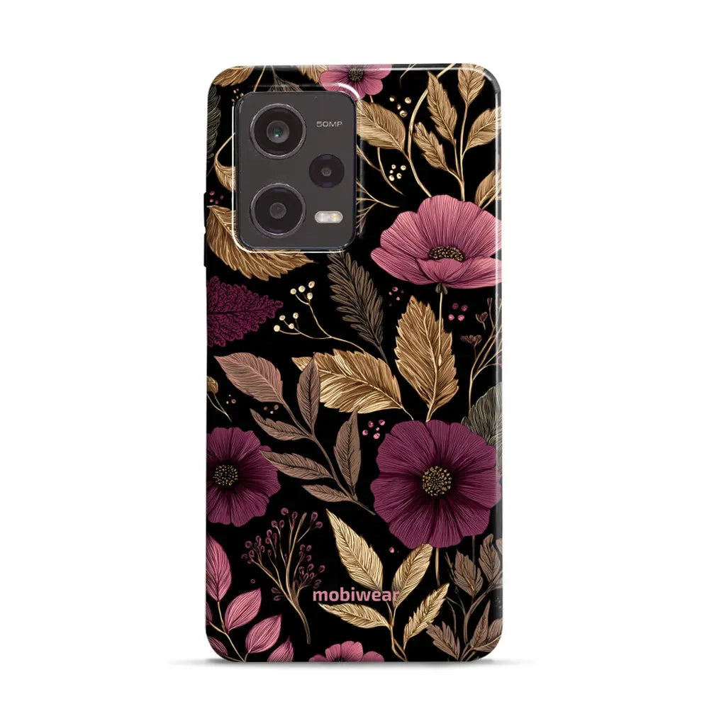 Handyhülle für Xiaomi Redmi Note 12 Pro 5G, Mobiwear Elite Pro, Glamour-Herbst