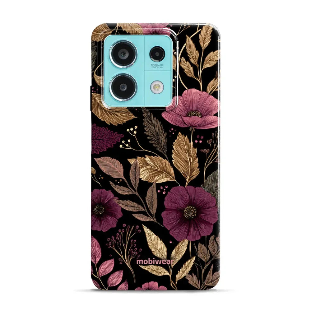 Handyhülle für Xiaomi Redmi Note 13 5G, Mobiwear Elite Pro, Glamour-Herbst