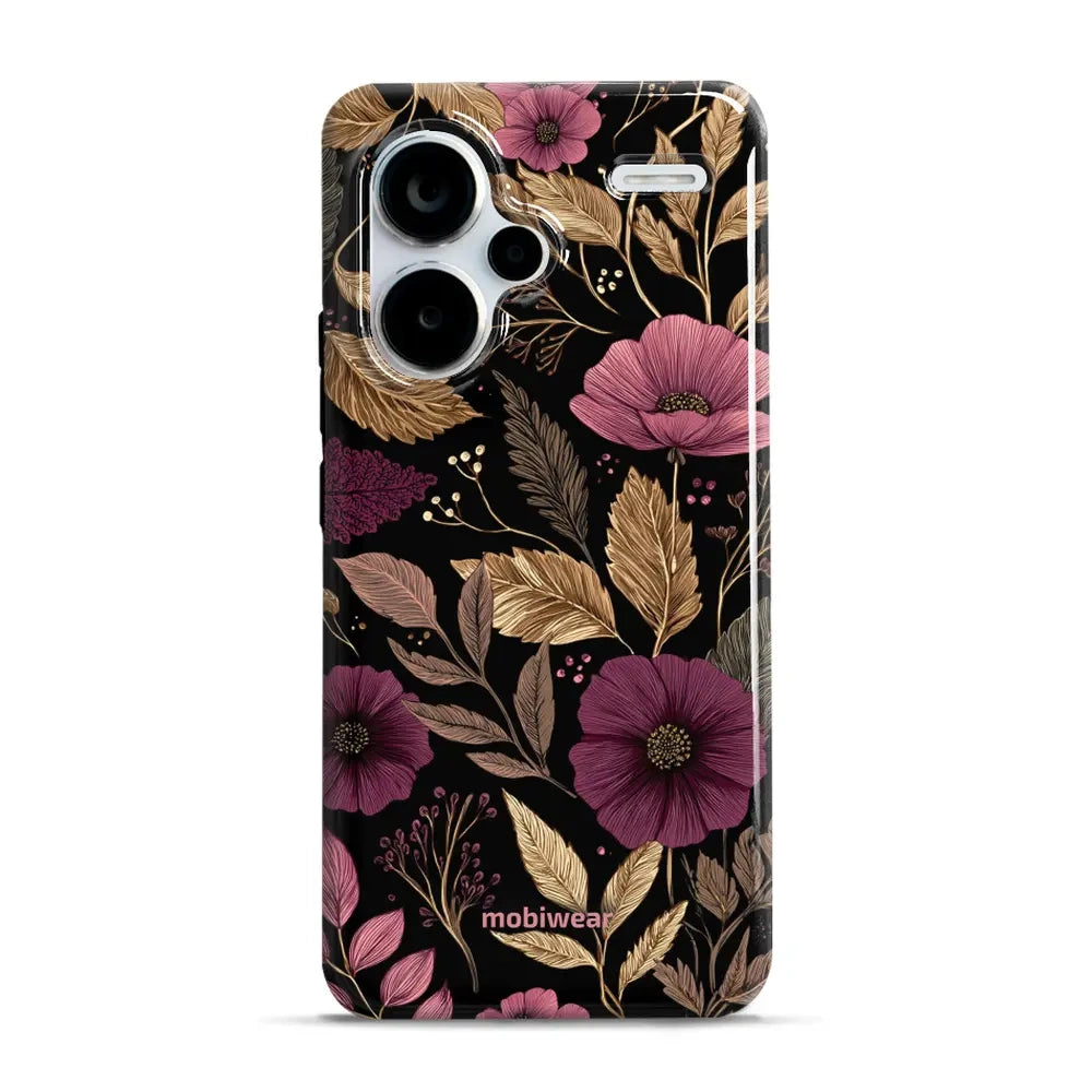 Handyhülle für Xiaomi Redmi Note 13 Pro Plus 5G, Mobiwear Elite Pro, Glamour-Herbst