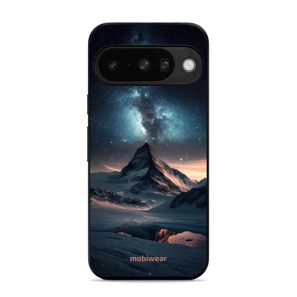 Handyhülle für Pixel 10, Mobiwear Glossy Case, Nachtberg