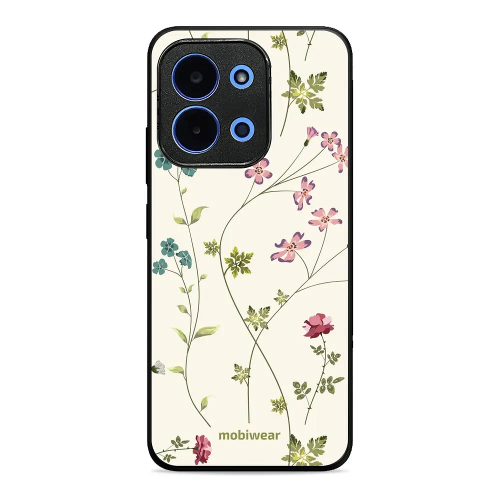 Handyhülle für Xiaomi Redmi 15C 4G, Mobiwear Glossy Case, Idyllische Blüte