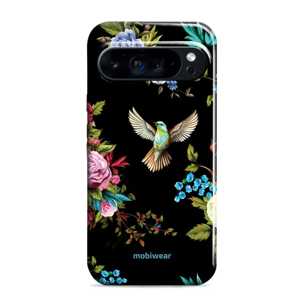 Handyhülle für Google Pixel 9 Pro XL, Mobiwear Elite Pro, Nachtkolibri