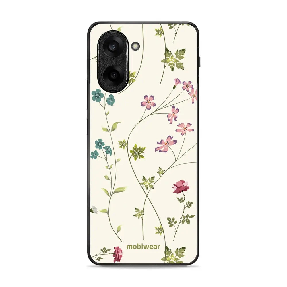 Handyhülle für OnePlus Nord CE5 5G, Mobiwear Glossy Case, Idyllische Blüte